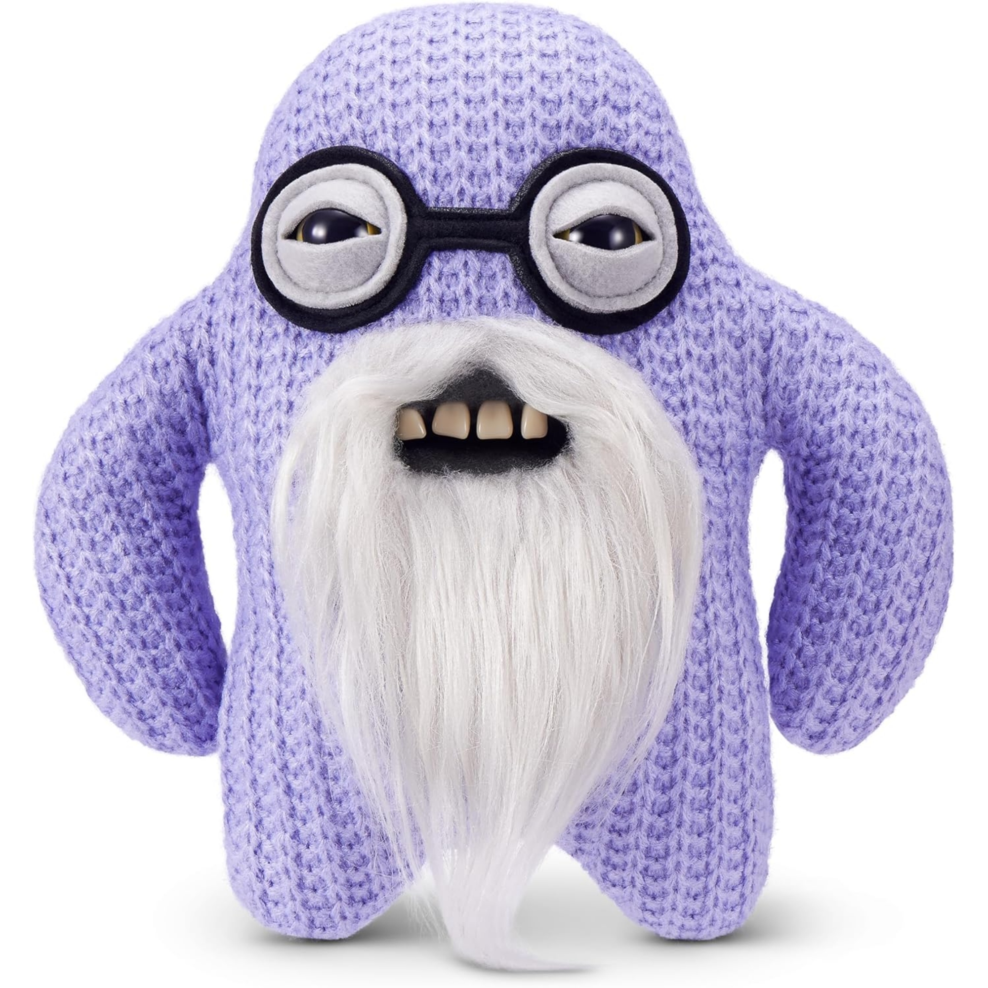 Jurgen Nefzger: Fluffy Clouds ユルゲン・ネフツガー Zuru Fuggler Old Fogies Mr Needles Purple 9 Inch Plush Toy | eBay